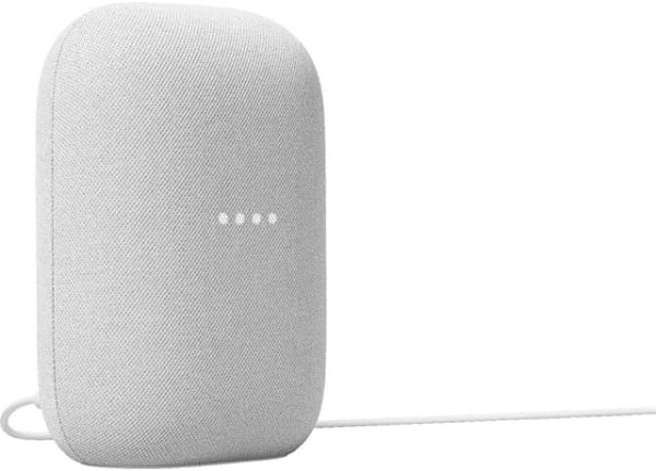 Google Audio Bluetooth Speaker with Keychain LED - Wireless Music Streaming - Chalk - Image 2